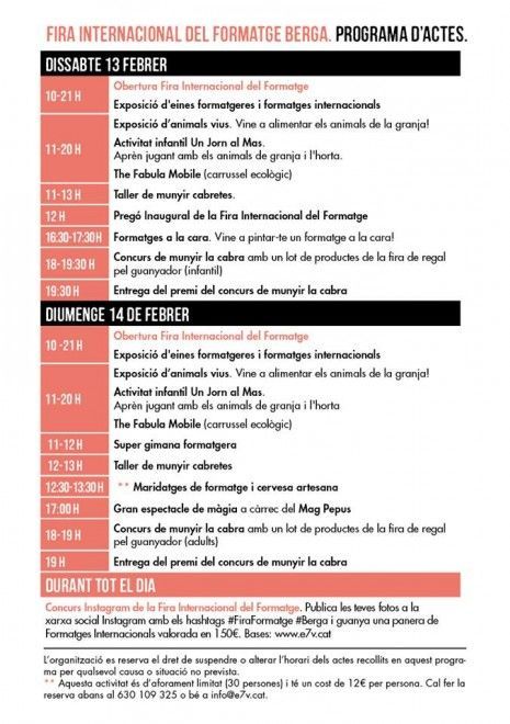 actes fira formatge