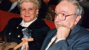 Joan Rafart, rebent el premi Ciutat de Berga a la Cultura Popular