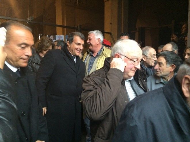 L'expresident del Barça, Joan Laporta, amic personal de Ballarín
