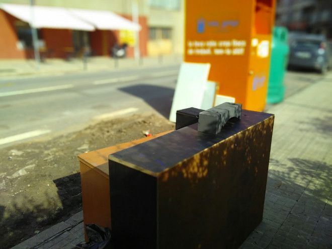 Retirada de contenidors el dia abans de la recollida porta a porta