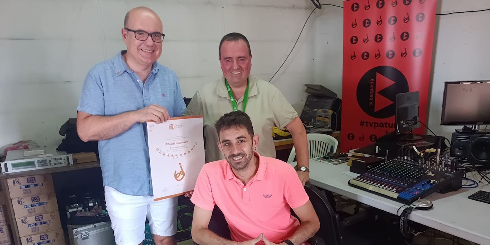 Hèctor Aranda, Manel Medina i Eric Calderer