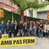 La candidatura de la CUP s'ha presentat aquest dissabte a la plaça Maragall