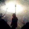 Correfoc d'Avià, amb els diables Esclata Aglans