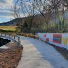 Pont de la Fàbrega, al costat de l'antiga discoteca Menfis, a Berga