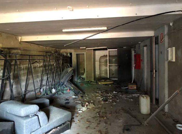 La discoteca Menfis de Berga, per dins