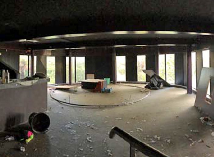 La discoteca Menfis de Berga, per dins