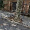 Vorera en mal estat al carrer Santa Joaquima de Vedruna de Berga