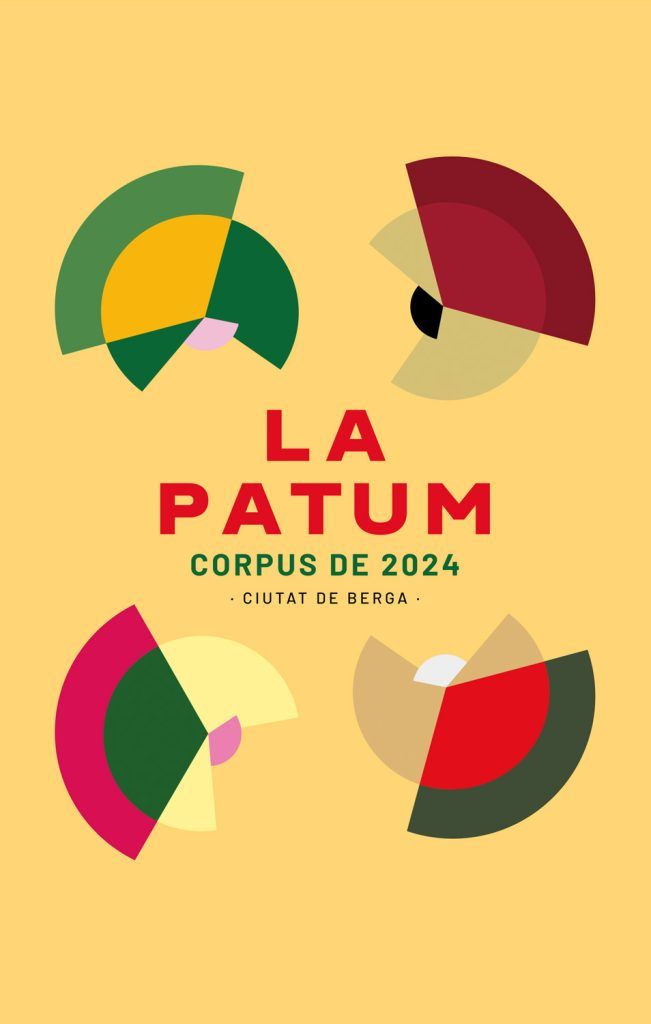 Finalista del concurs de cartells de la Patum 2024