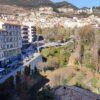 Cues a la Rasa dels Molins, a l'interior de Berga, durant l'últim pont de la Puríssima