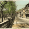 Plaça Viladomat de Berga, anys 40 | Adolf Zerkowitz (col·lecció Plana-Aspachs-Querol/Arxiu Comarcal del Berguedà)