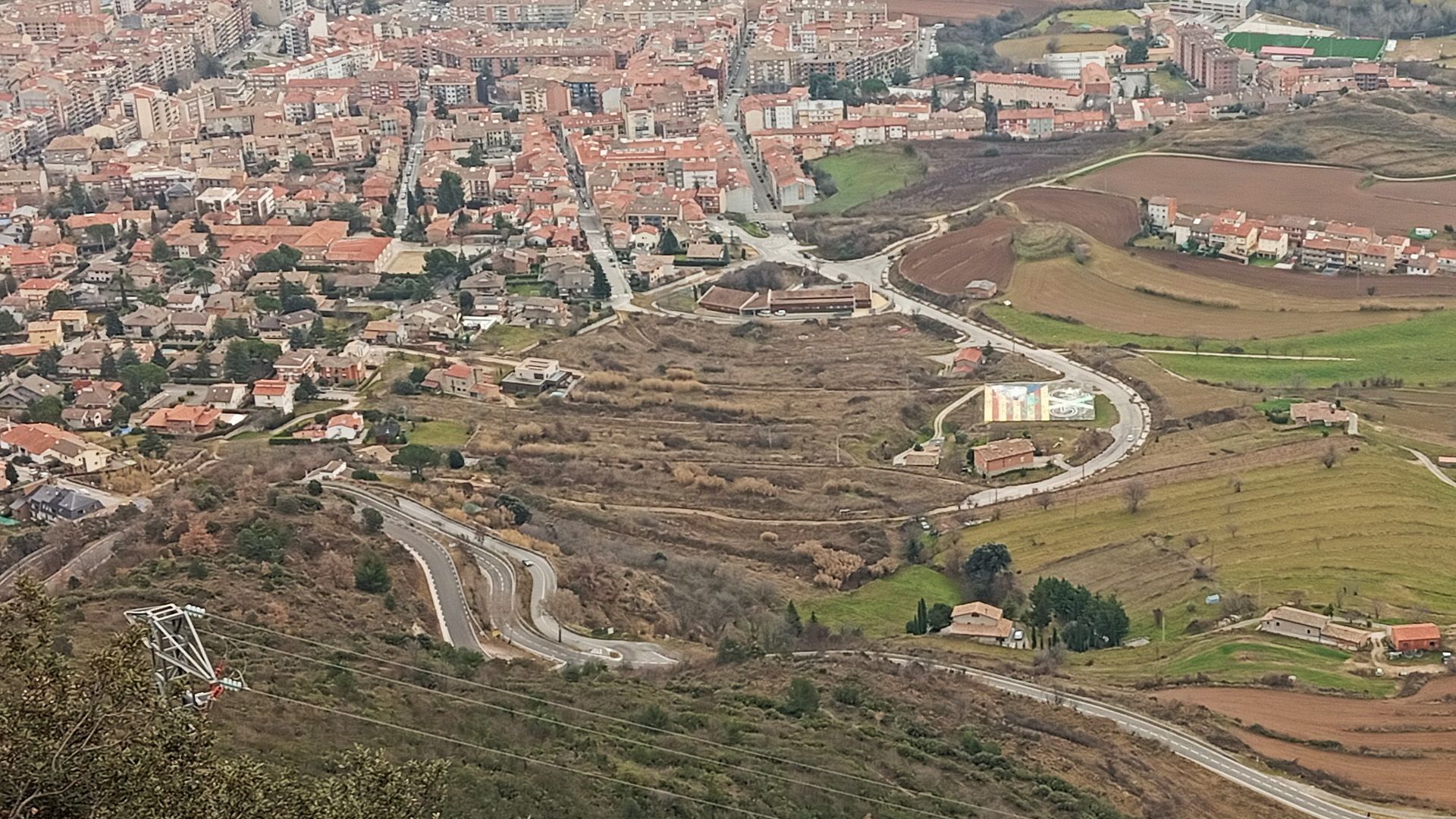 Ampliació de la urbanització dels Pedregals, a Berga