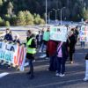 Tall de la C-16 per reclamar l'arribada de la T-Mobilitat al Berguedà | Laura Busquets/ACN