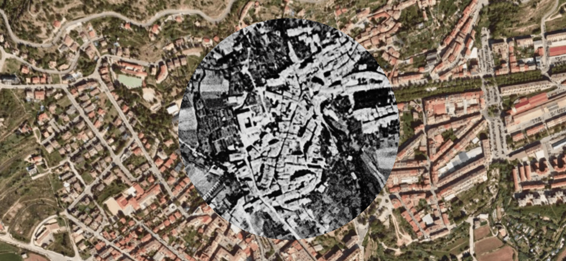 L'eina L'Ull del Temps, de l'Institut Cartogràfic i Geològic de Catalunya, permet veure com ha canviat Berga amb imatges captades des del cel al llarg de 80 anys | ICGC