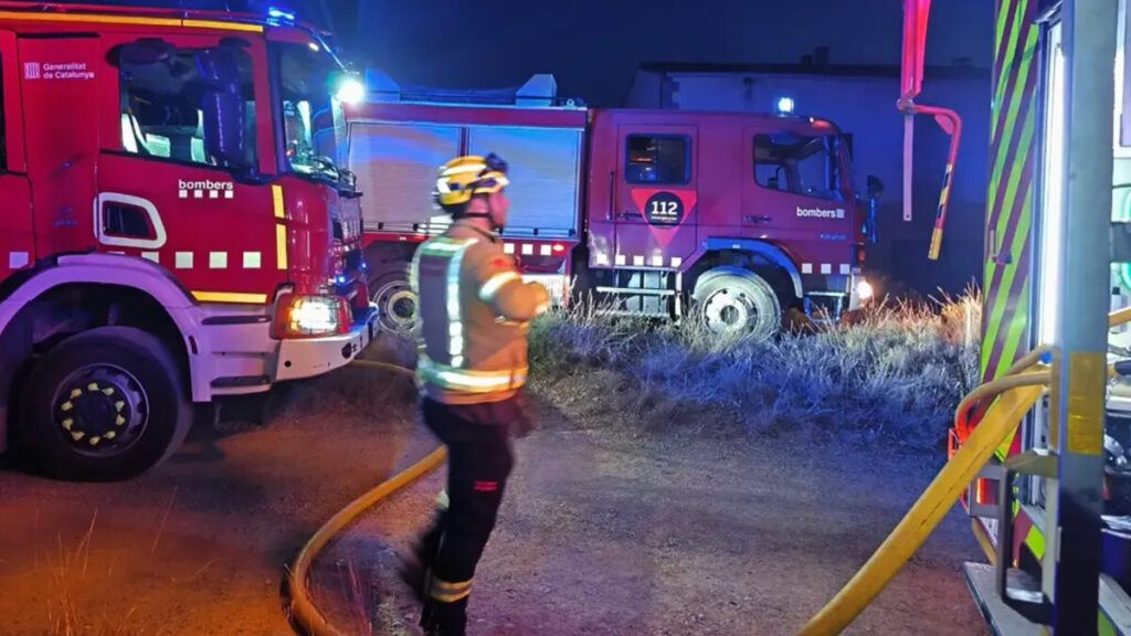Incendi forestal a Sagàs, el 25 de juny del 2026 | Bombers de Gironella